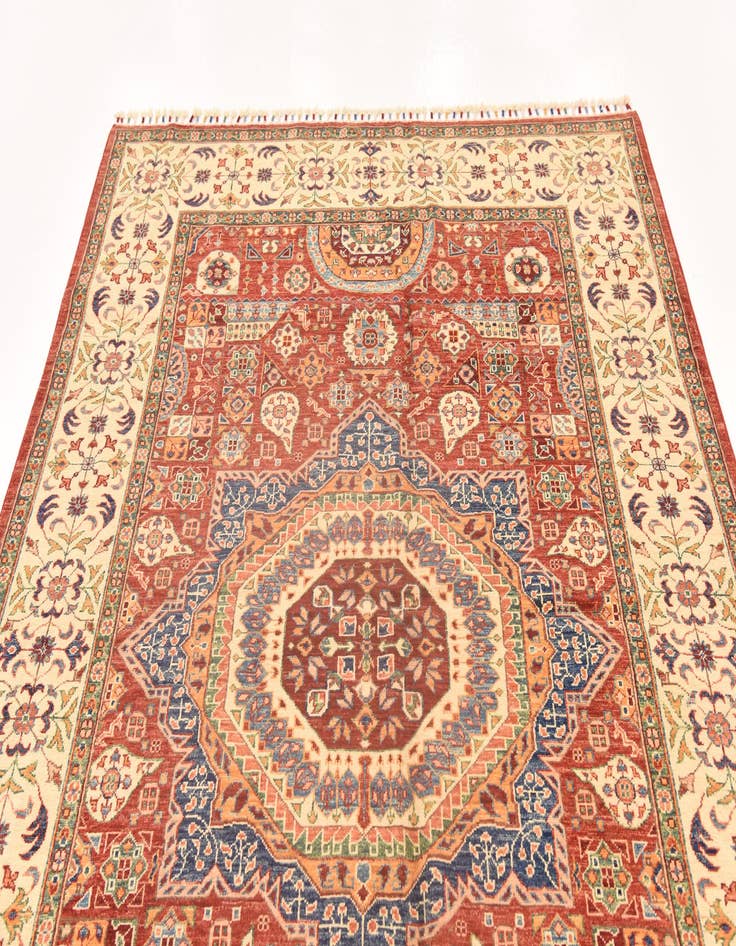 Detail image of  5' 11 x 8' 6  Hand Knotted Ariana Ziegler Rug