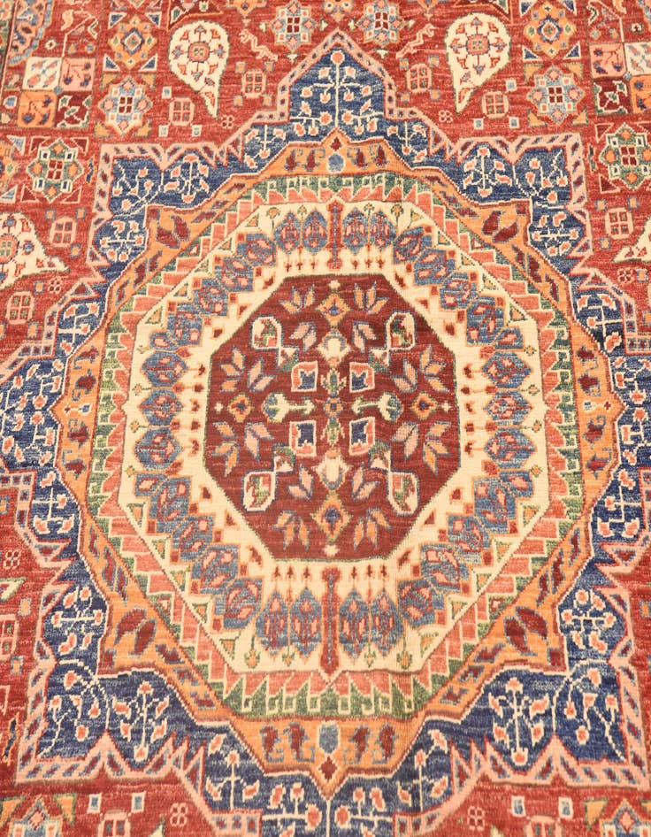 Detail image of  5' 11 x 8' 6  Hand Knotted Ariana Ziegler Rug
