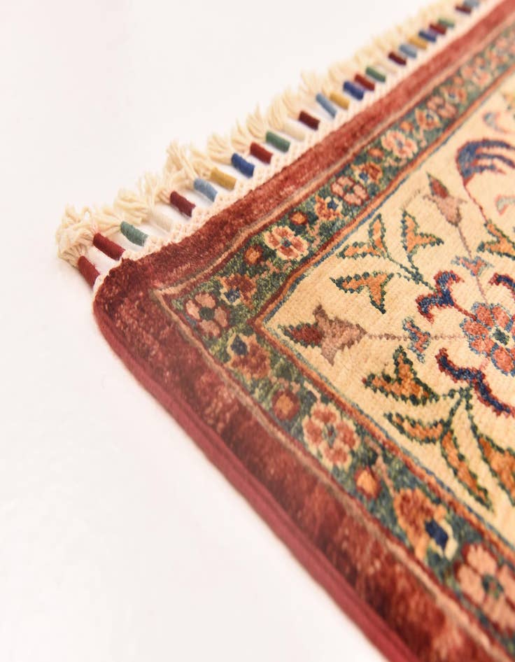 Detail image of  5' 11 x 8' 6  Hand Knotted Ariana Ziegler Rug