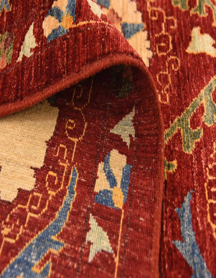 Detail image of  6' 10 x 9' 10  Hand Knotted Ariana Ziegler Oriental Rug
