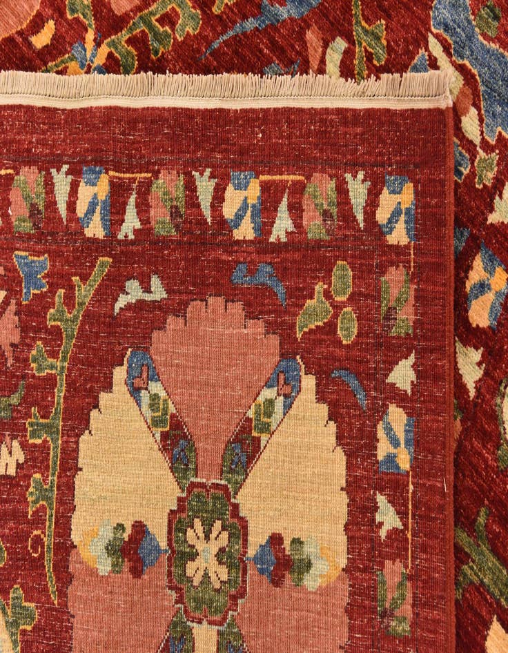 Detail image of  6' 10 x 9' 10  Hand Knotted Ariana Ziegler Oriental Rug