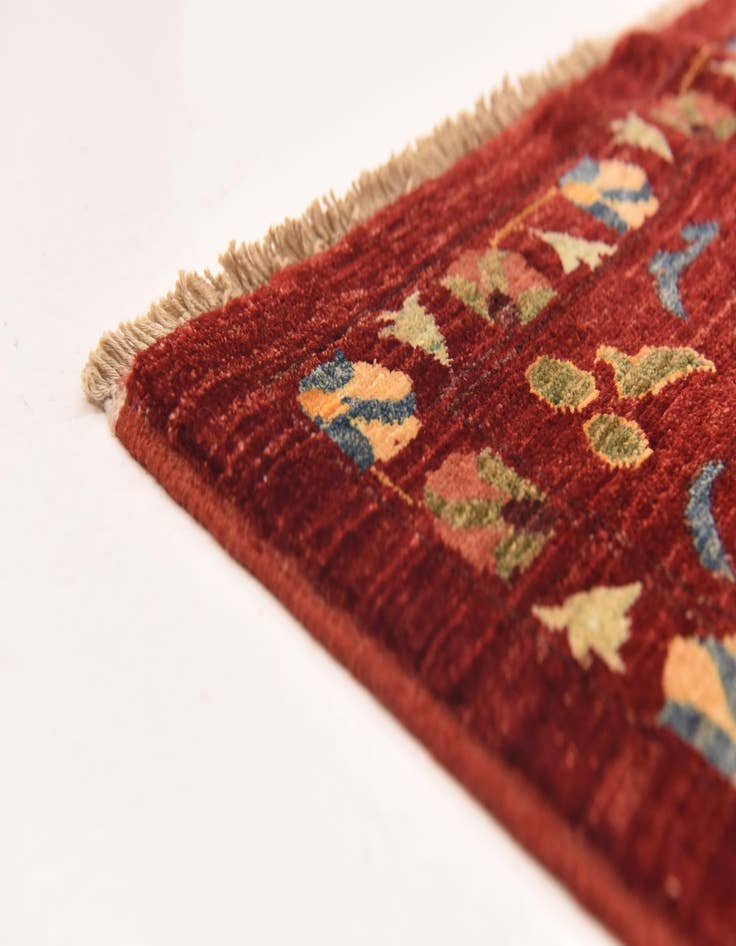 Detail image of  6' 10 x 9' 10  Hand Knotted Ariana Ziegler Oriental Rug