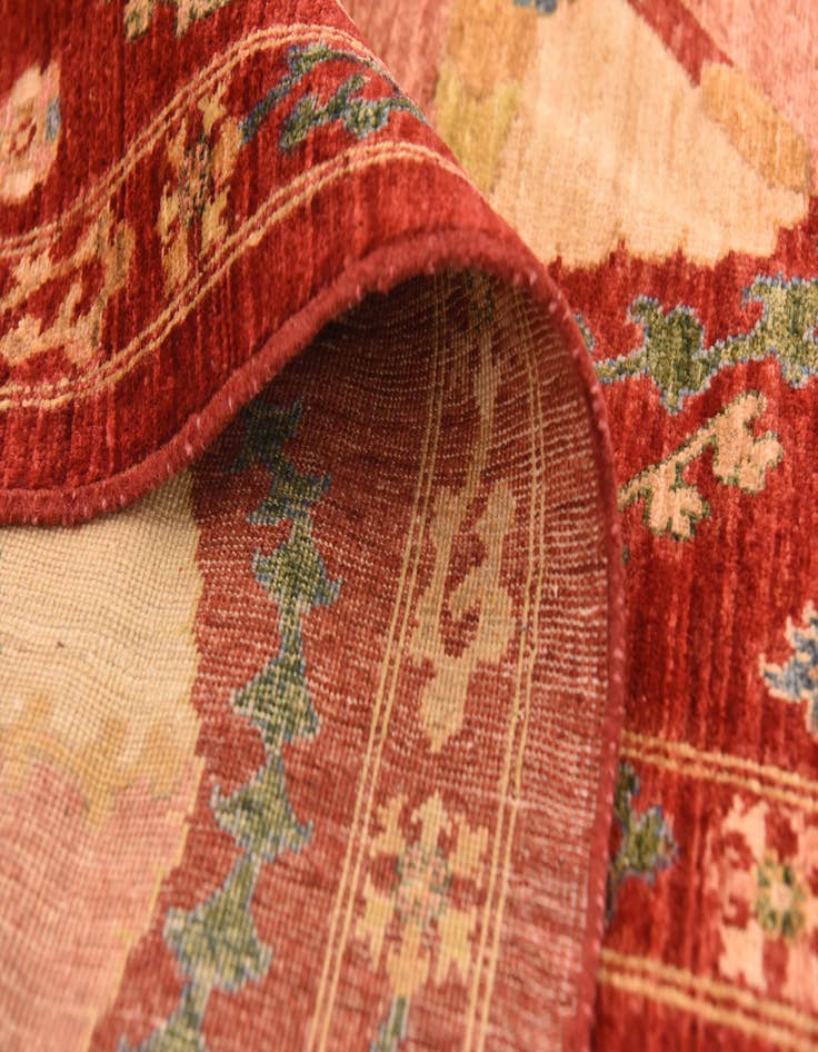Detail image of  5' 9 x 8' 2  Hand Knotted Ariana Ziegler Oriental Rug