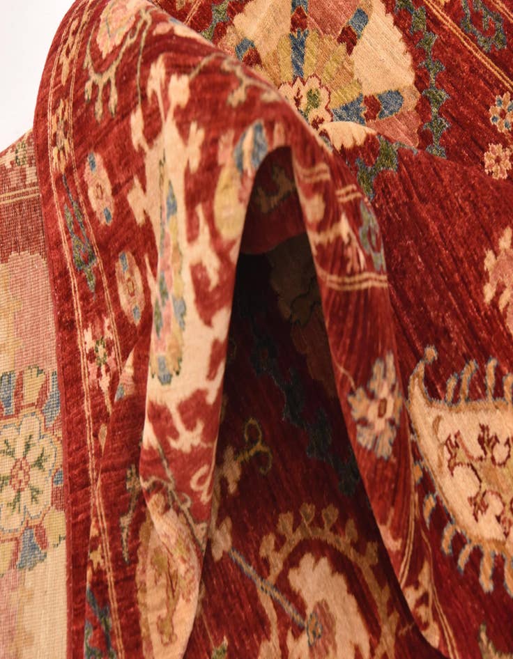 Detail image of  5' 9 x 8' 2  Hand Knotted Ariana Ziegler Oriental Rug