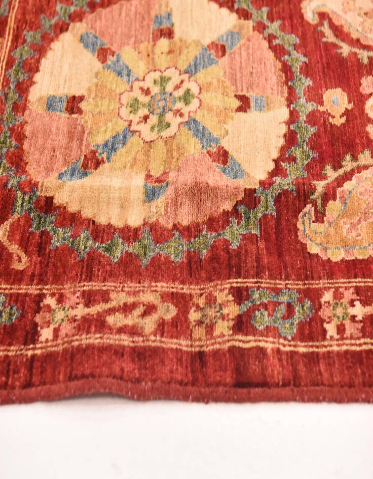 Detail image of  5' 9 x 8' 2  Hand Knotted Ariana Ziegler Oriental Rug