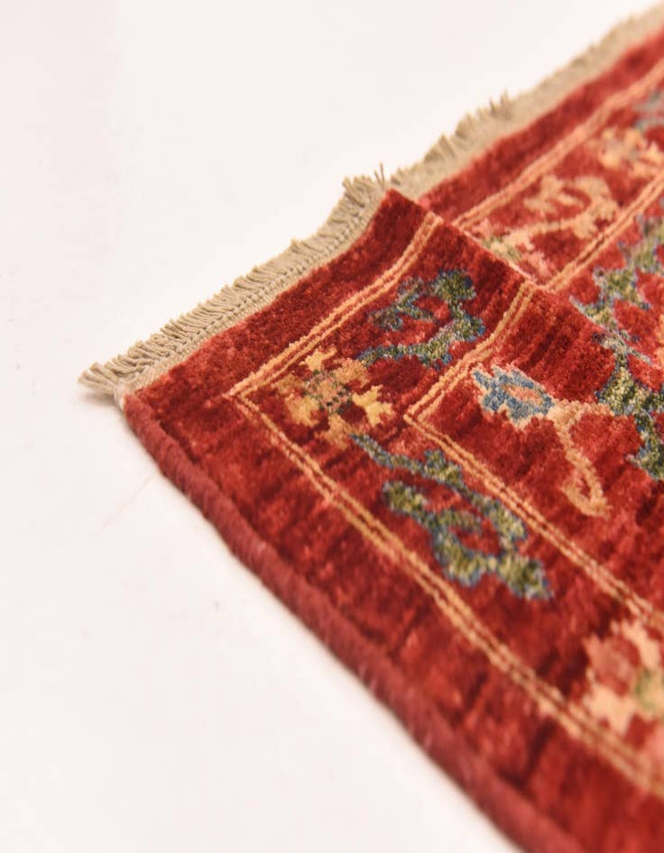 Detail image of  5' 9 x 8' 2  Hand Knotted Ariana Ziegler Oriental Rug