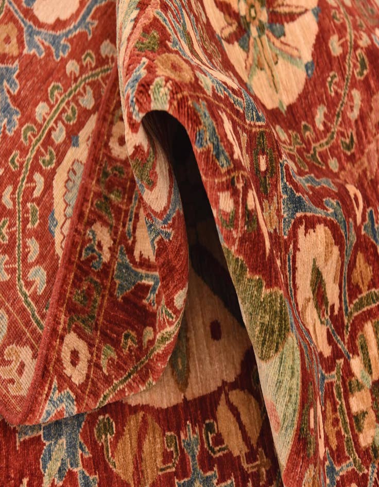 Detail image of  6' 8 x 8' 5  Hand Knotted Ariana Ziegler Oriental Rug