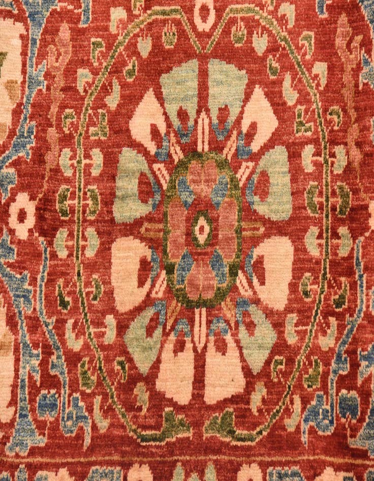 Detail image of  6' 8 x 8' 5  Hand Knotted Ariana Ziegler Oriental Rug
