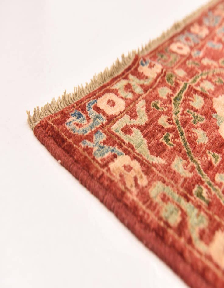 Detail image of  6' 8 x 8' 5  Hand Knotted Ariana Ziegler Oriental Rug