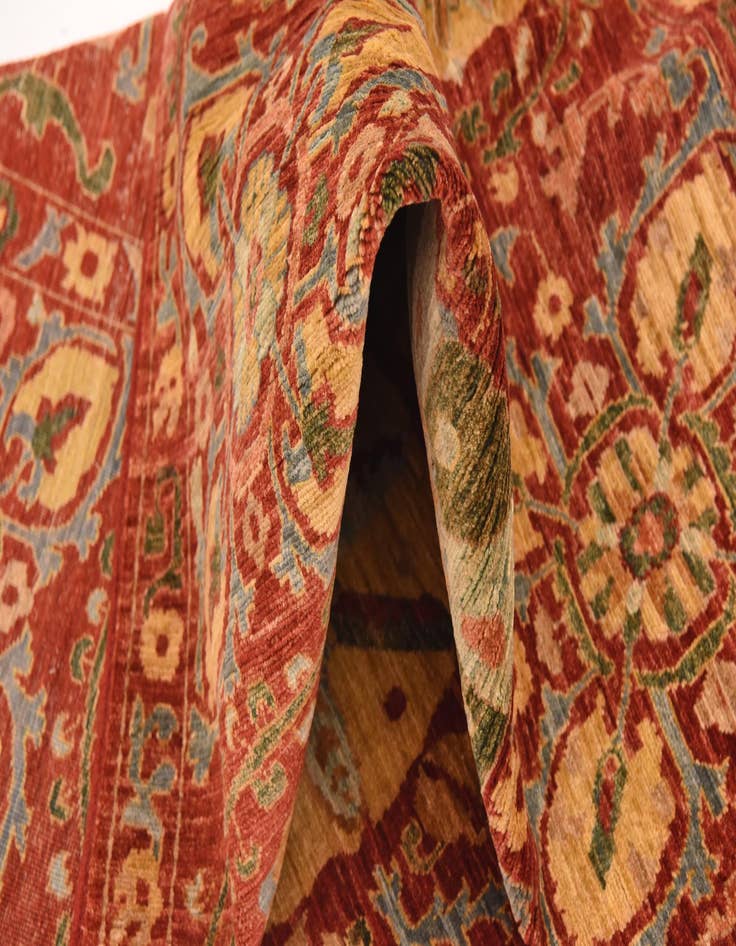 Detail image of  6' 7 x 8' 6  Hand Knotted Ariana Ziegler Oriental Rug