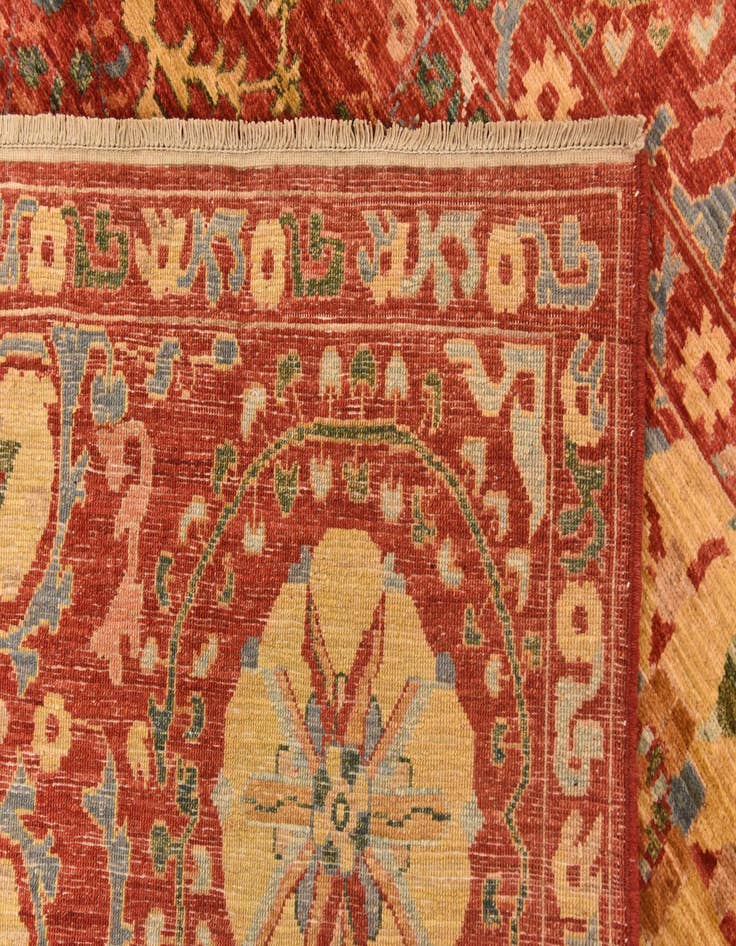 Detail image of  6' 7 x 8' 6  Hand Knotted Ariana Ziegler Oriental Rug