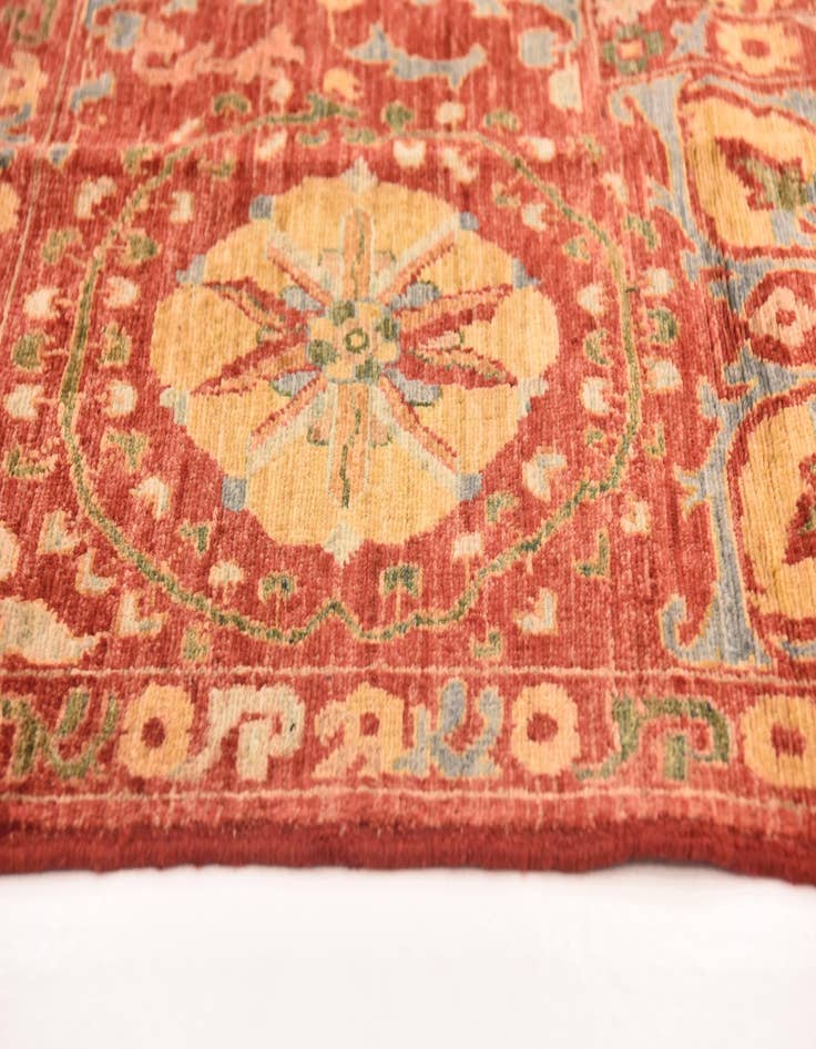 Detail image of  6' 7 x 8' 6  Hand Knotted Ariana Ziegler Oriental Rug