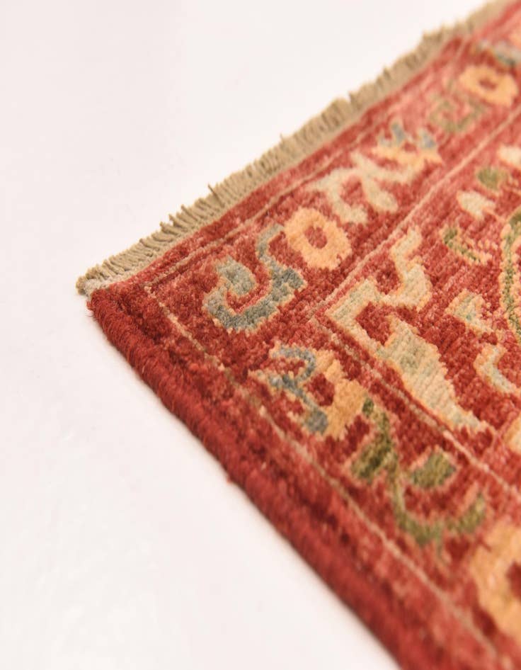 Detail image of  6' 7 x 8' 6  Hand Knotted Ariana Ziegler Oriental Rug