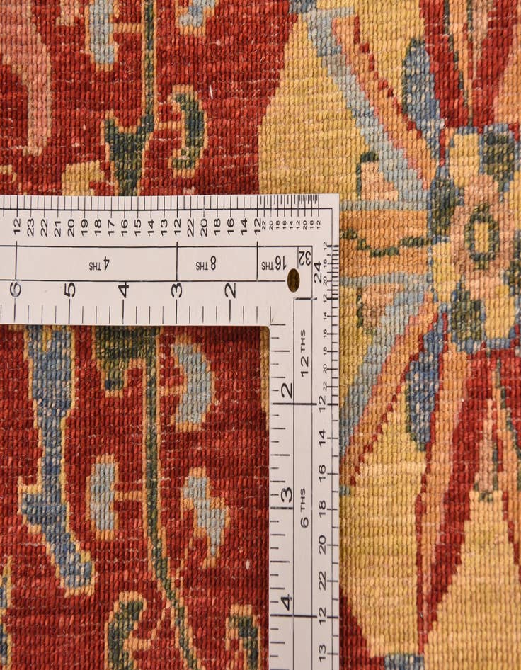 Detail image of  6' 7 x 8' 4  Hand Knotted Ariana Ziegler Oriental Rug
