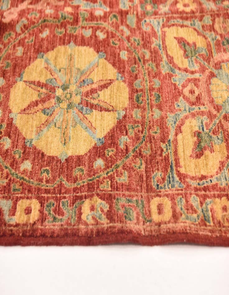 Detail image of  6' 7 x 8' 4  Hand Knotted Ariana Ziegler Oriental Rug