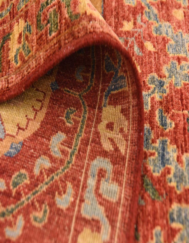 Detail image of  6' 7 x 8' 4  Hand Knotted Ariana Ziegler Oriental Rug