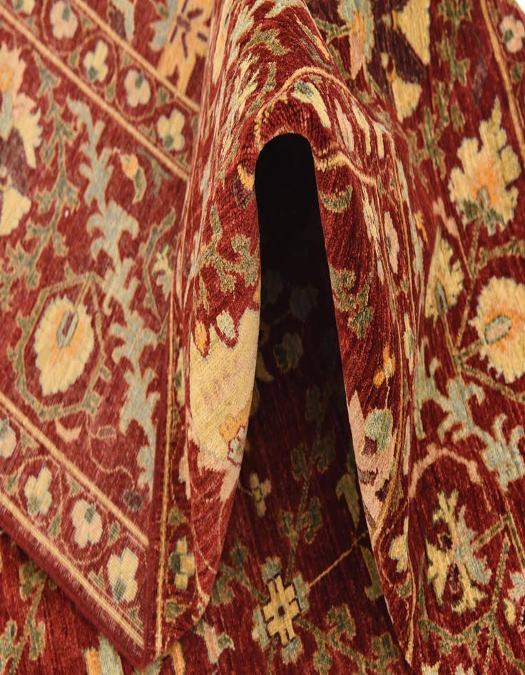 Detail image of  6' 7 x 8' 4  Hand Knotted Ariana Ziegler Oriental Rug