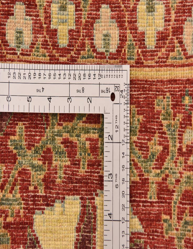 Detail image of  6' 7 x 8' 4  Hand Knotted Ariana Ziegler Oriental Rug