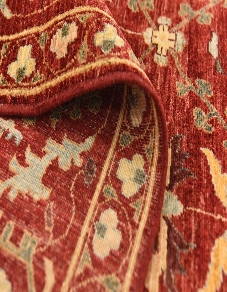 Detail image of  6' 7 x 8' 4  Hand Knotted Ariana Ziegler Oriental Rug