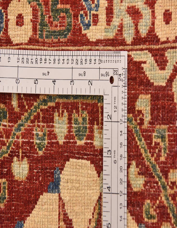 Detail image of  6' 5 x 8' 10  Hand Knotted Ariana Ziegler Oriental Rug
