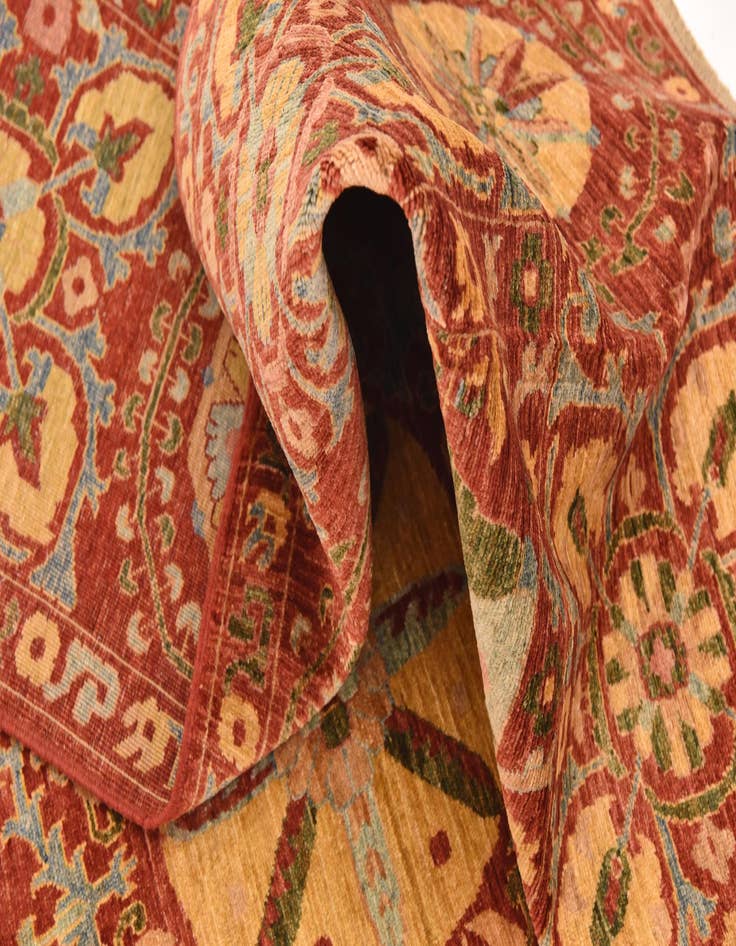 Detail image of  6' 8 x 8' 7  Hand Knotted Ariana Ziegler Oriental Rug