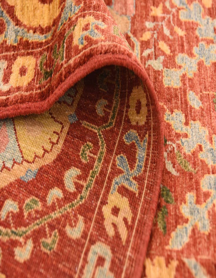 Detail image of  6' 8 x 8' 7  Hand Knotted Ariana Ziegler Oriental Rug