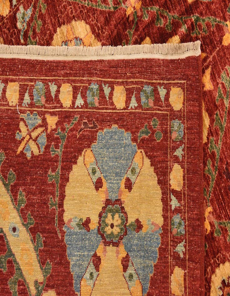 Detail image of  5' 8 x 7' 11  Hand Knotted Ariana Ziegler Oriental Rug