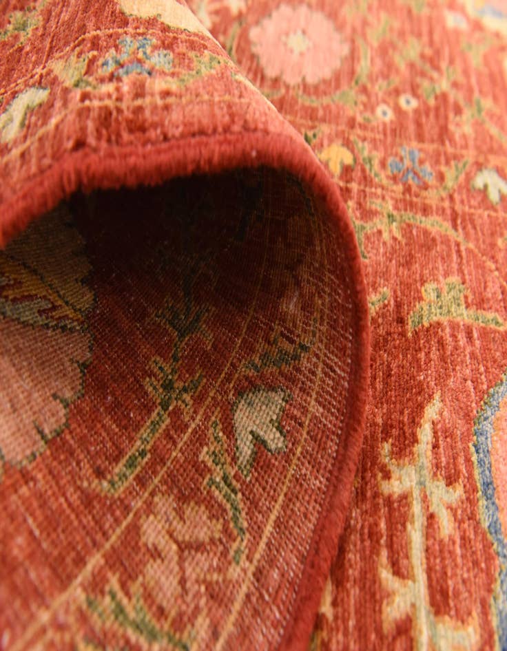 Detail image of  5' 1 x 6' 4  Hand Knotted Ariana Ziegler Oriental Rug