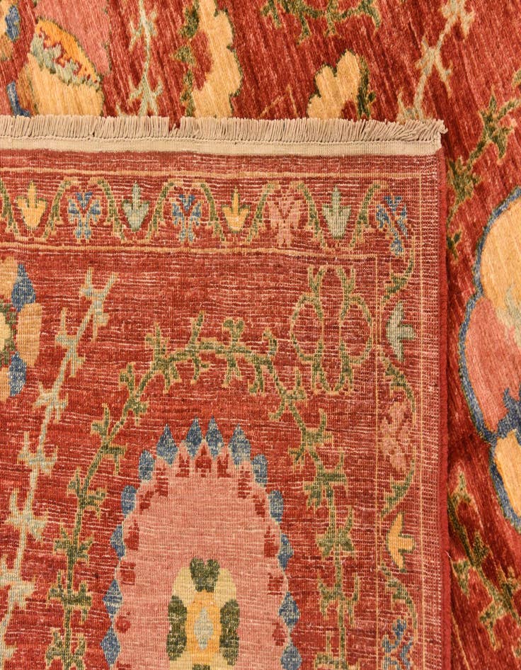Detail image of  5' 1 x 6' 4  Hand Knotted Ariana Ziegler Oriental Rug