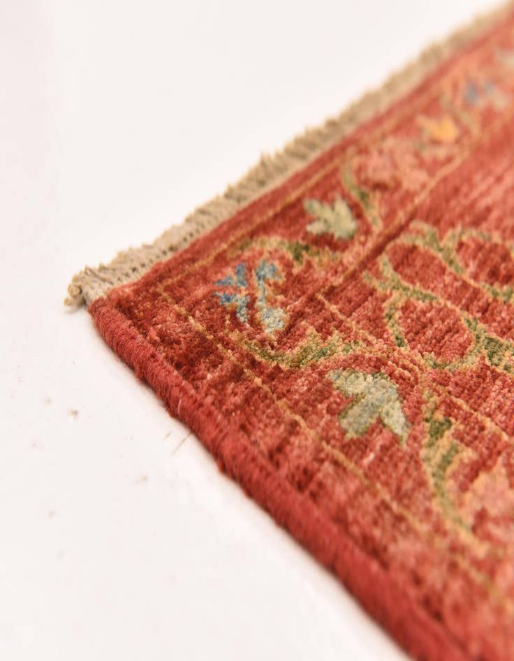 Detail image of  5' 1 x 6' 4  Hand Knotted Ariana Ziegler Oriental Rug