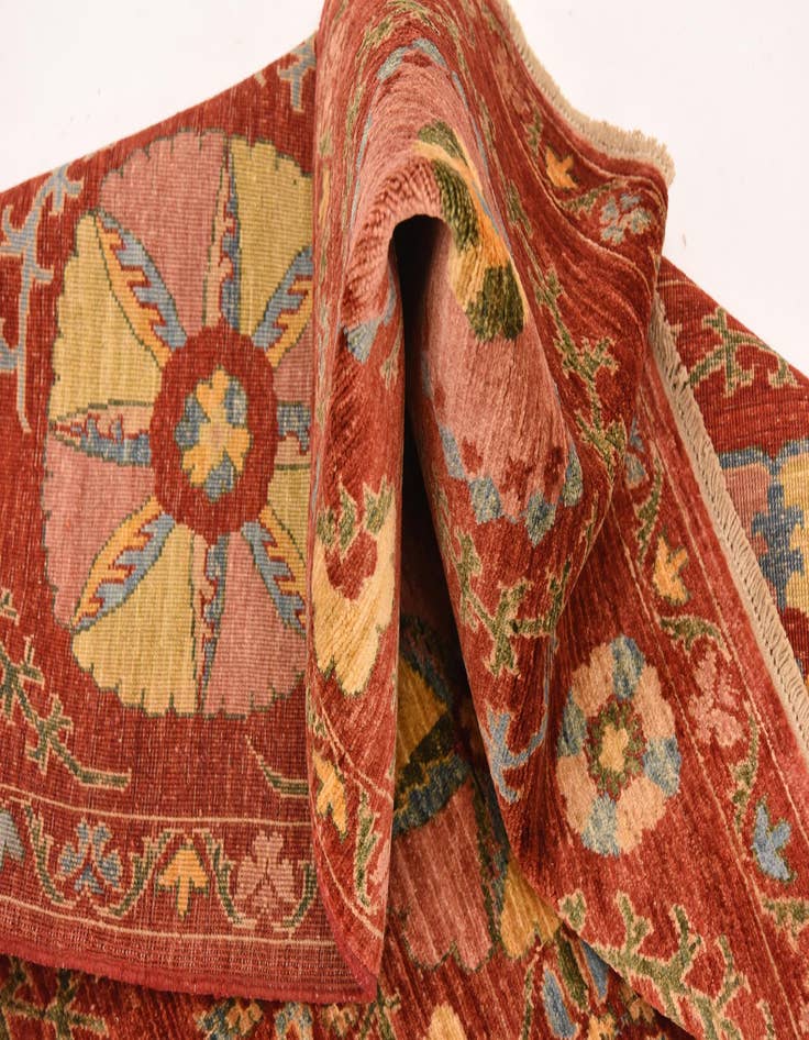 Detail image of  5' 3 x 6' 8  Hand Knotted Ariana Ziegler Oriental Rug