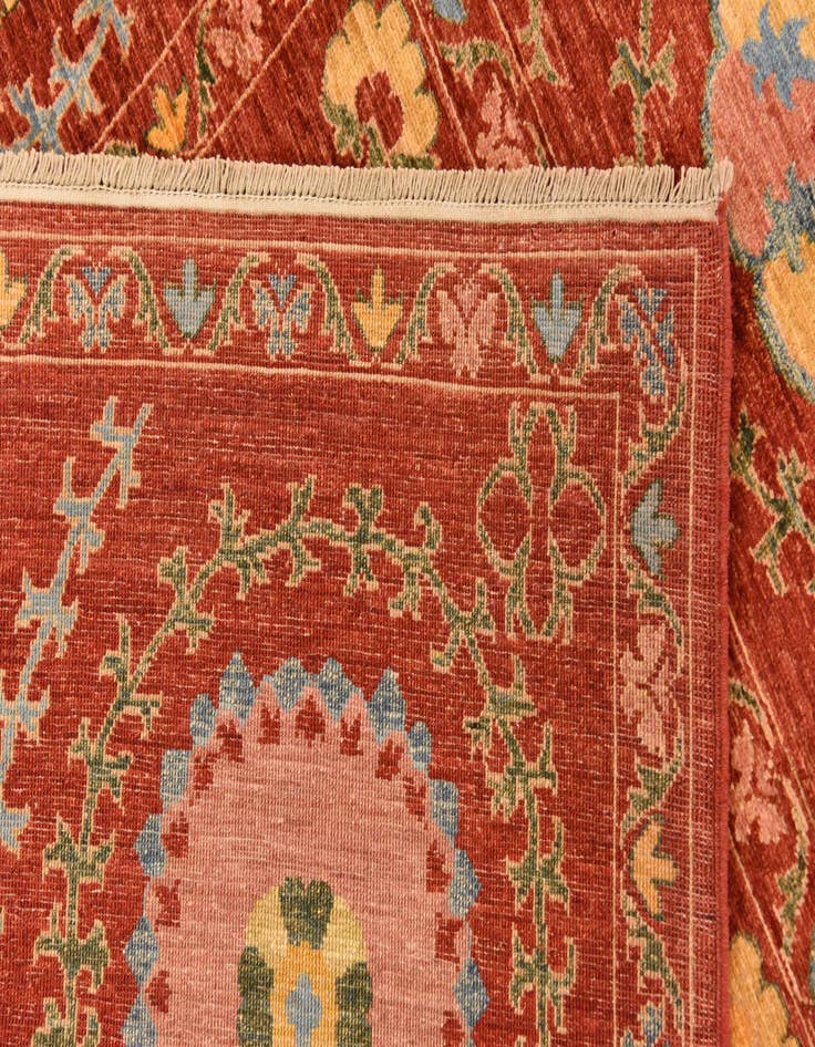 Detail image of  5' 3 x 6' 8  Hand Knotted Ariana Ziegler Oriental Rug