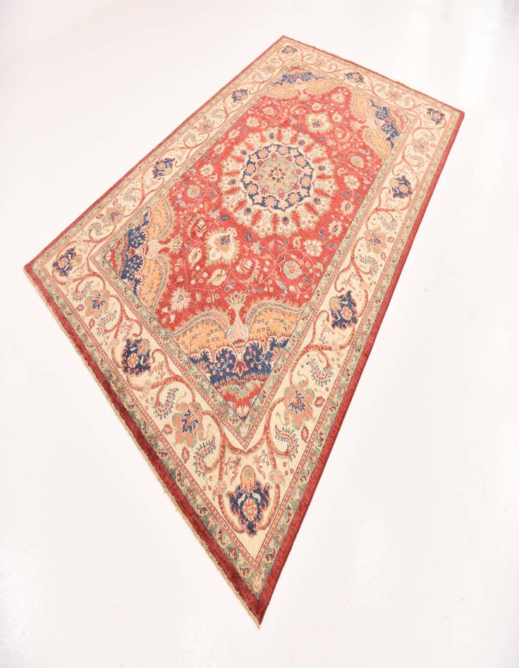 Detail image of  6' 9 x 10' 2  Hand Knotted Ariana Ziegler Rug