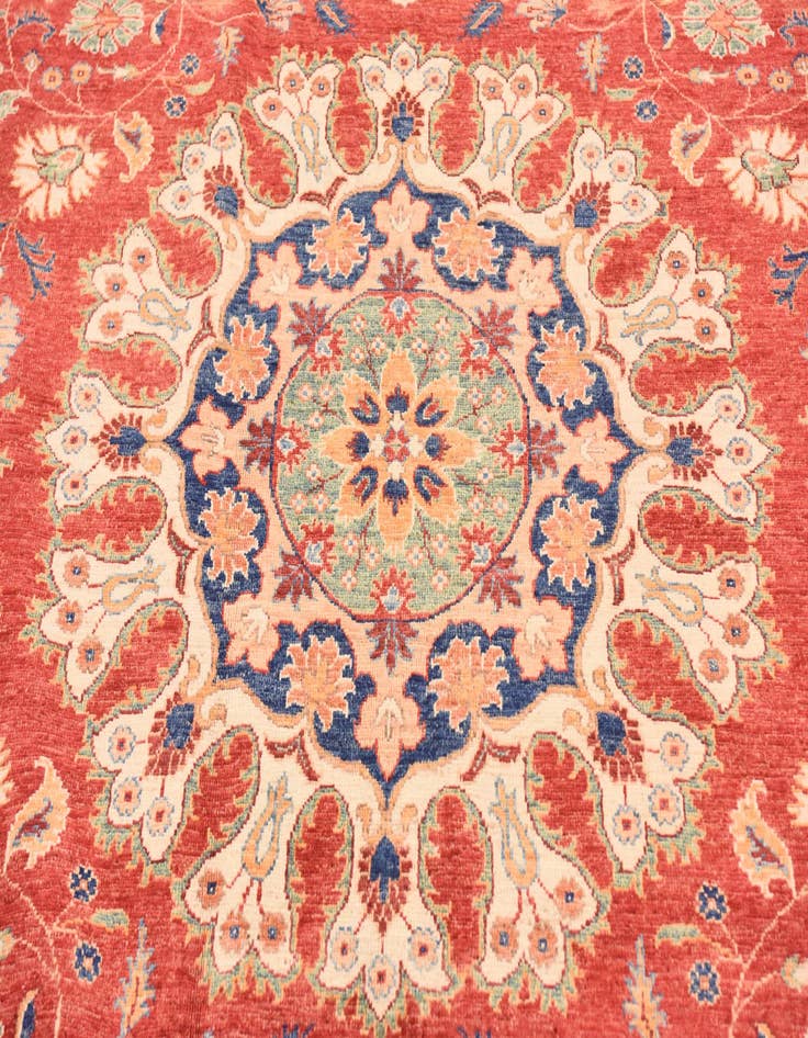 Detail image of  6' 9 x 10' 2  Hand Knotted Ariana Ziegler Rug