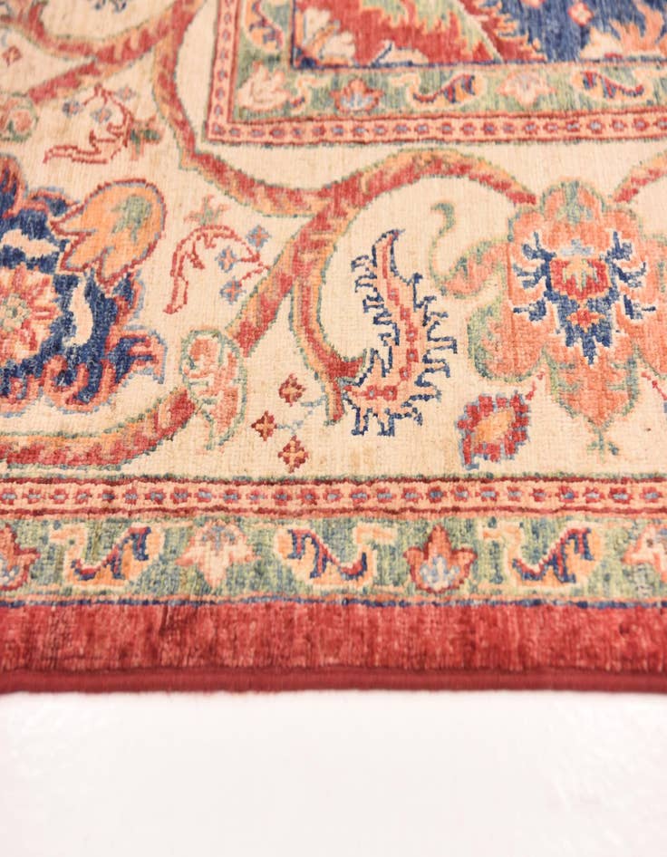 Detail image of  6' 9 x 10' 2  Hand Knotted Ariana Ziegler Rug