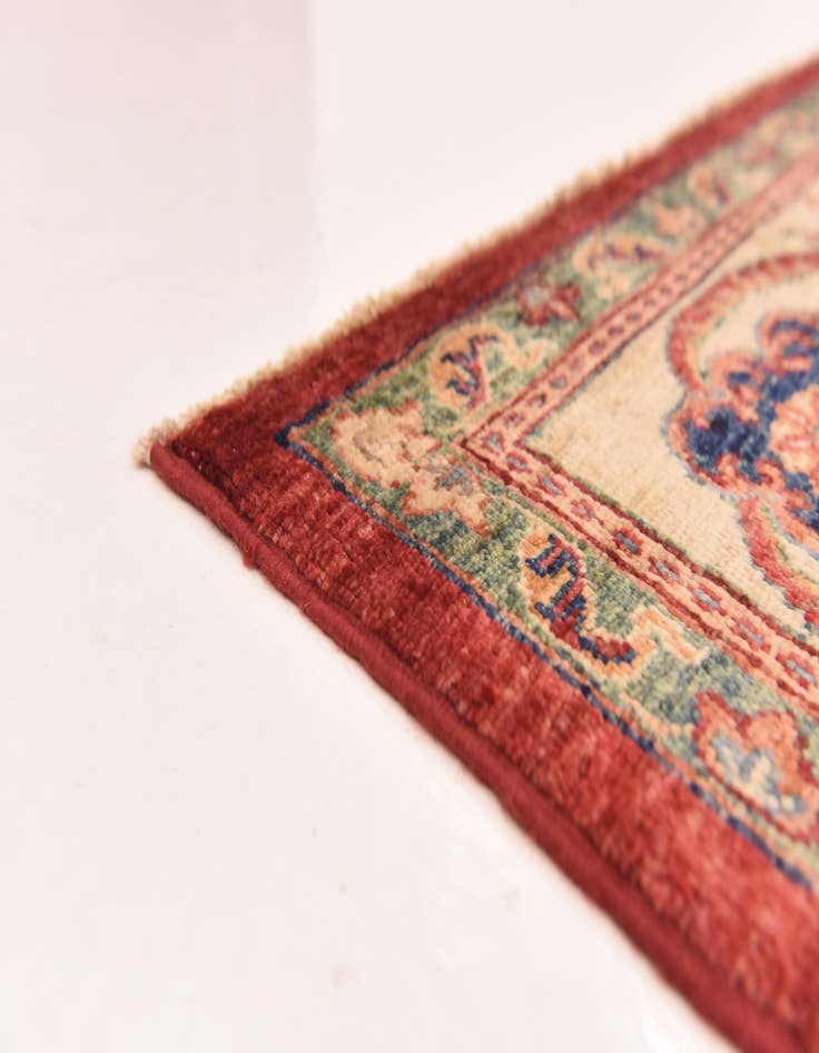 Detail image of  6' 9 x 10' 2  Hand Knotted Ariana Ziegler Rug