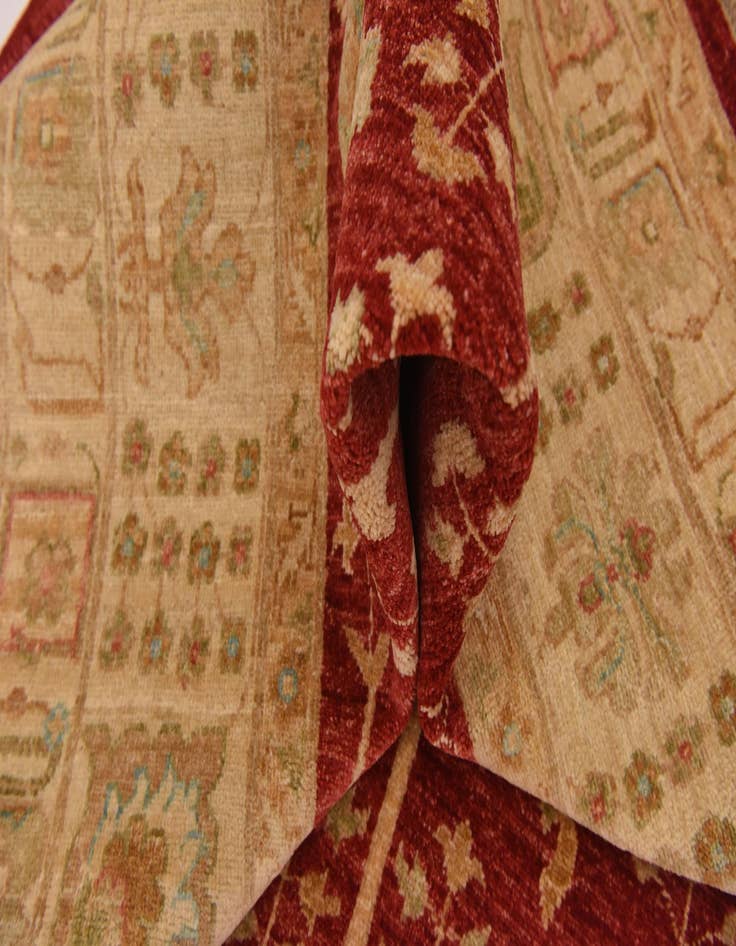 Detail image of  8' 5 x 11' 7  Hand Knotted Ariana Ziegler Rug