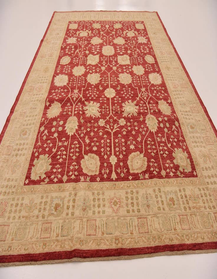 Detail image of  8' 5 x 11' 7  Hand Knotted Ariana Ziegler Rug