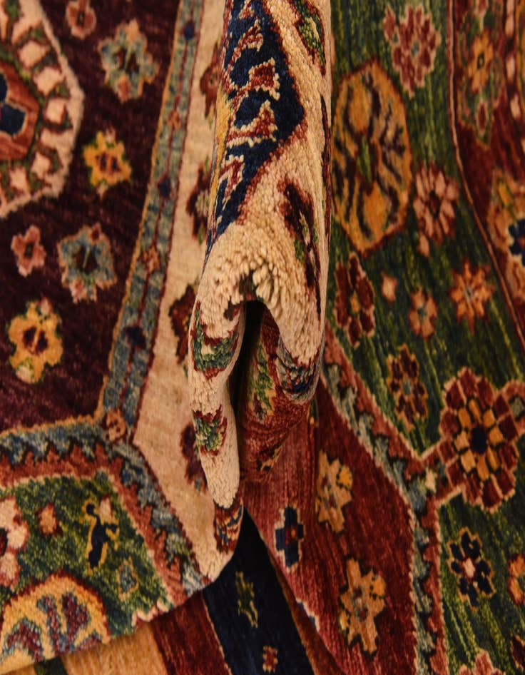 Detail image of  8' 10 x 12' 2  Hand Knotted Ariana Ziegler Rug