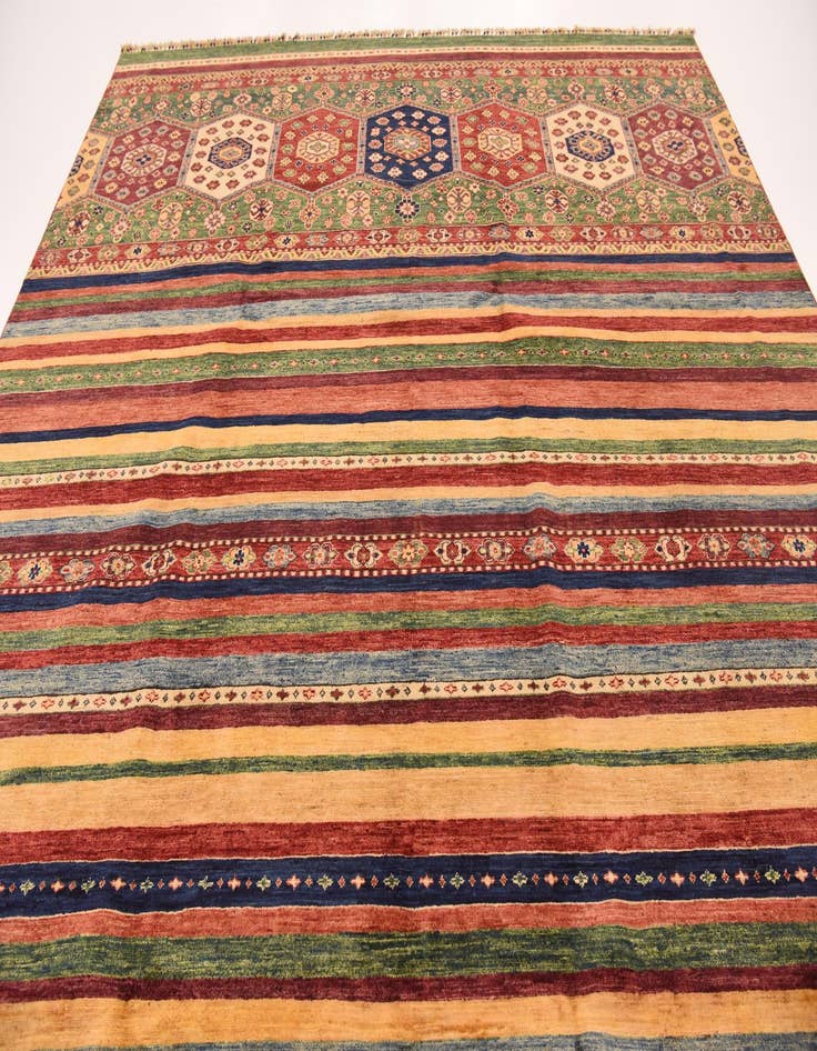 Detail image of  8' 10 x 12' 2  Hand Knotted Ariana Ziegler Rug