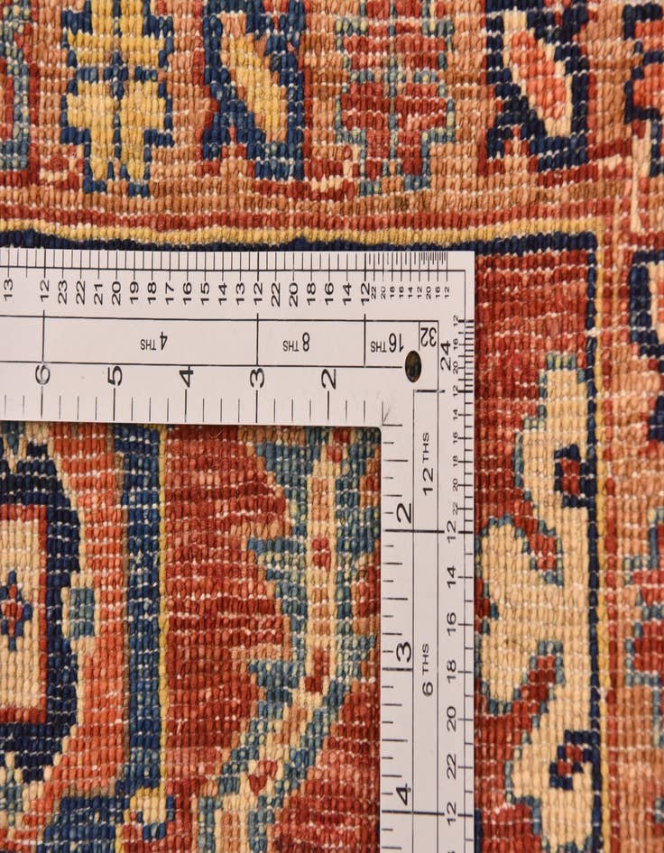 Detail image of  5' 1 x 6' 8  Hand Knotted Ariana Ziegler Rug