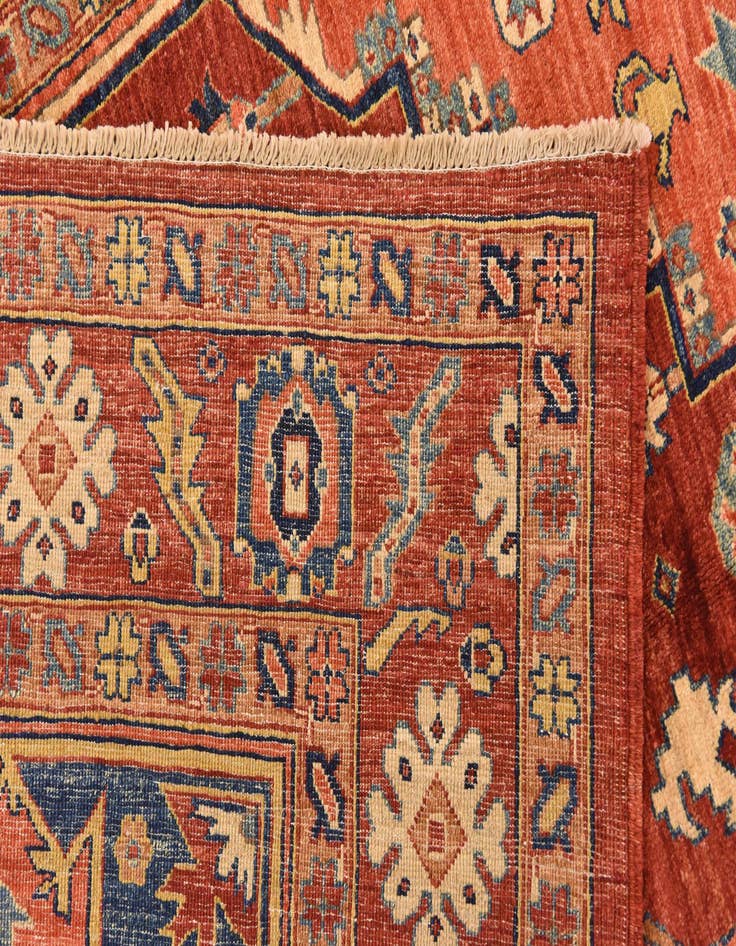 Detail image of  5' 1 x 6' 8  Hand Knotted Ariana Ziegler Rug