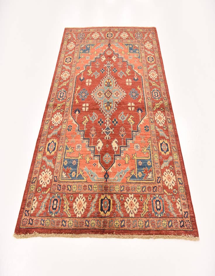 Detail image of  5' 1 x 6' 8  Hand Knotted Ariana Ziegler Rug