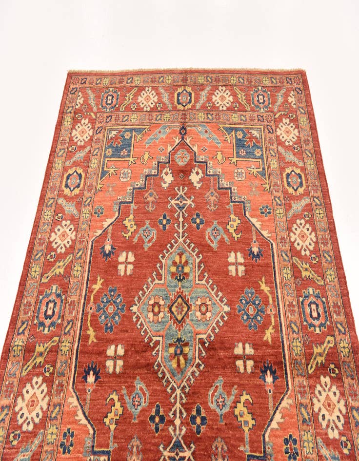 Detail image of  5' 1 x 6' 8  Hand Knotted Ariana Ziegler Rug