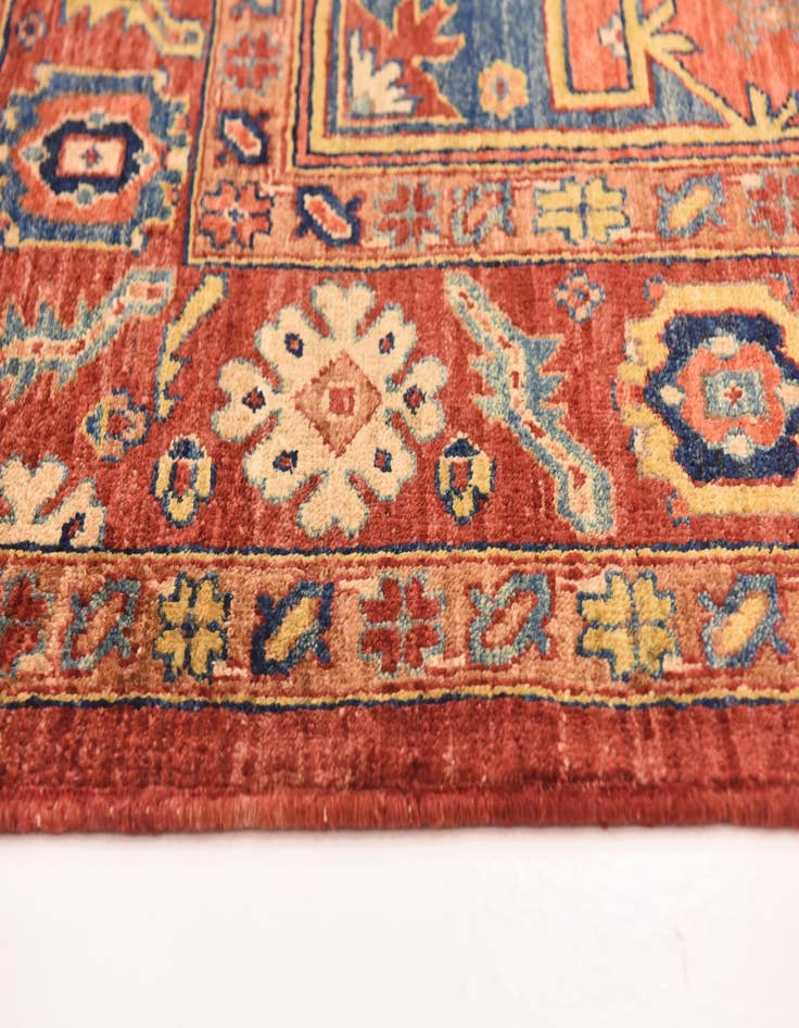 Detail image of  5' 1 x 6' 8  Hand Knotted Ariana Ziegler Rug