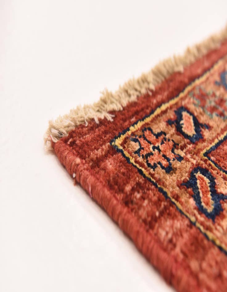 Detail image of  5' 1 x 6' 8  Hand Knotted Ariana Ziegler Rug