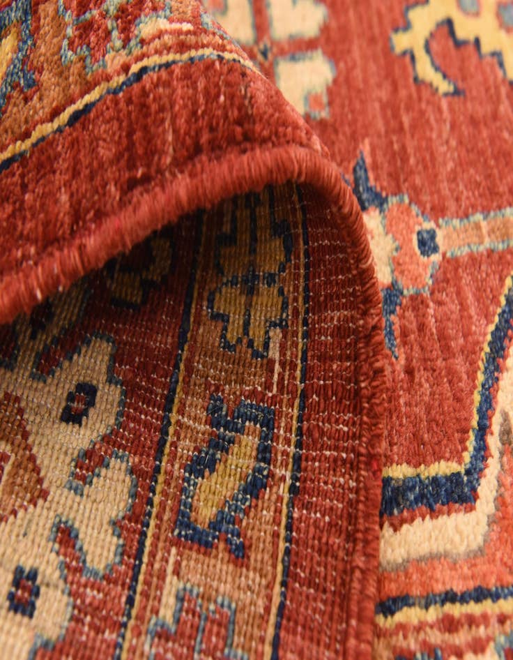 Detail image of  5' 1 x 6' 8  Hand Knotted Ariana Ziegler Rug