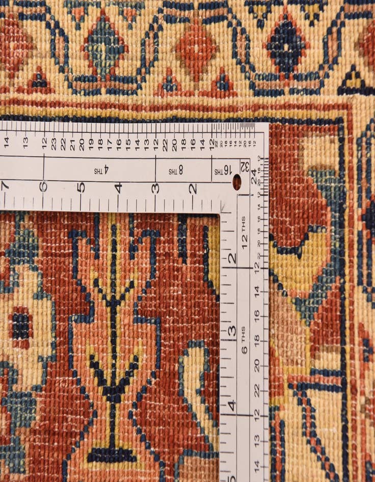 Detail image of  5' 3 x 6' 8  Hand Knotted Ariana Ziegler Rug