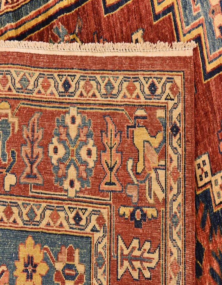 Detail image of  5' 3 x 6' 8  Hand Knotted Ariana Ziegler Rug