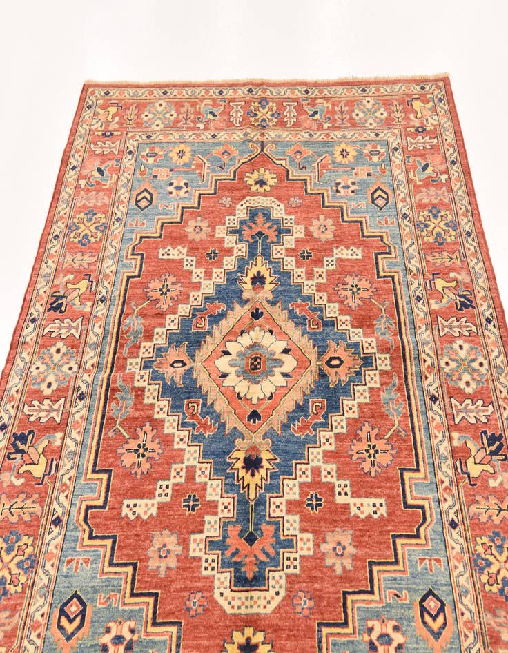 Detail image of  5' 3 x 6' 8  Hand Knotted Ariana Ziegler Rug